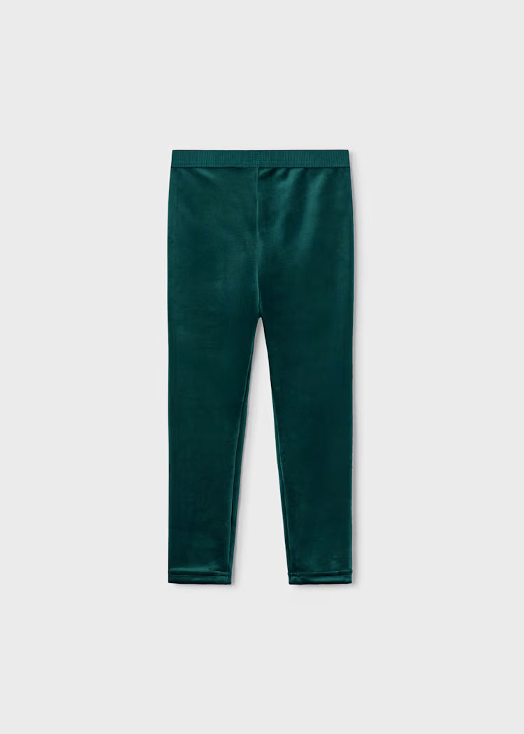 MAYORAL GIRLS BASIC VELVET LEGGINGS
