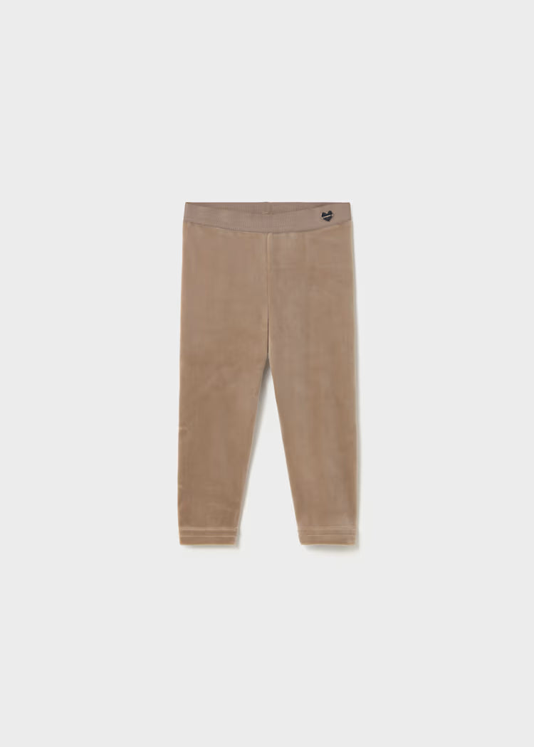 MAYORAL KIDS BASIC VELVET LEGGINGS