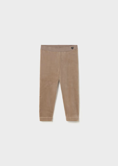 MAYORAL KIDS BASIC VELVET LEGGINGS