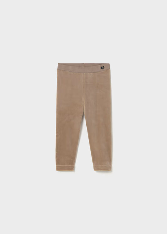 MAYORAL KIDS BASIC VELVET LEGGINGS