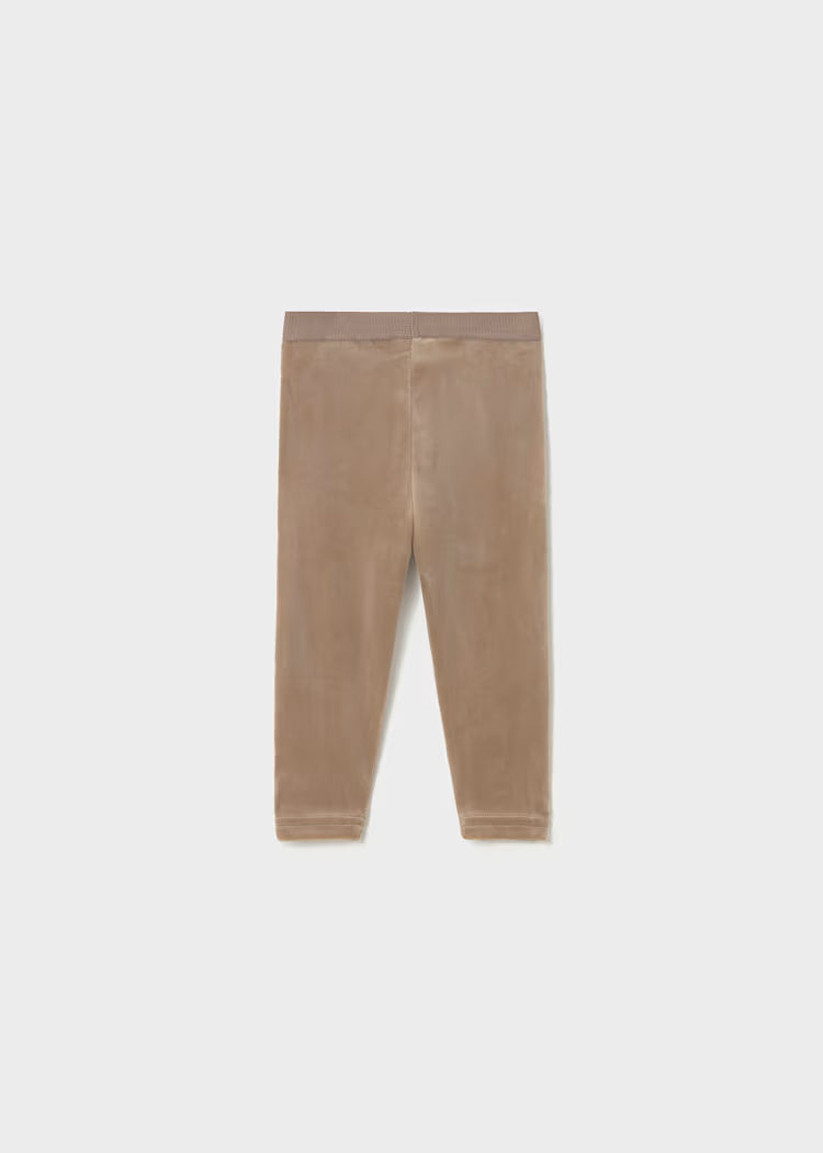MAYORAL KIDS BASIC VELVET LEGGINGS