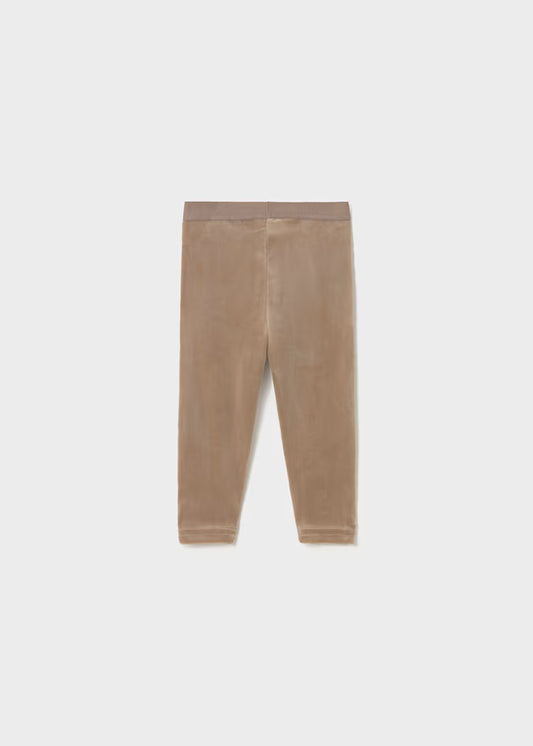 MAYORAL KIDS BASIC VELVET LEGGINGS