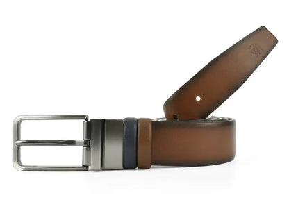 MONTE NAPOLEONE REVESIBLE LEATHER BELT