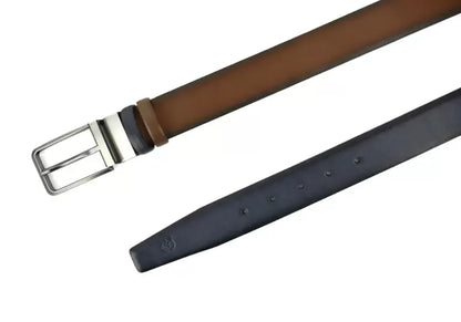 MONTE NAPOLEONE REVESIBLE LEATHER BELT