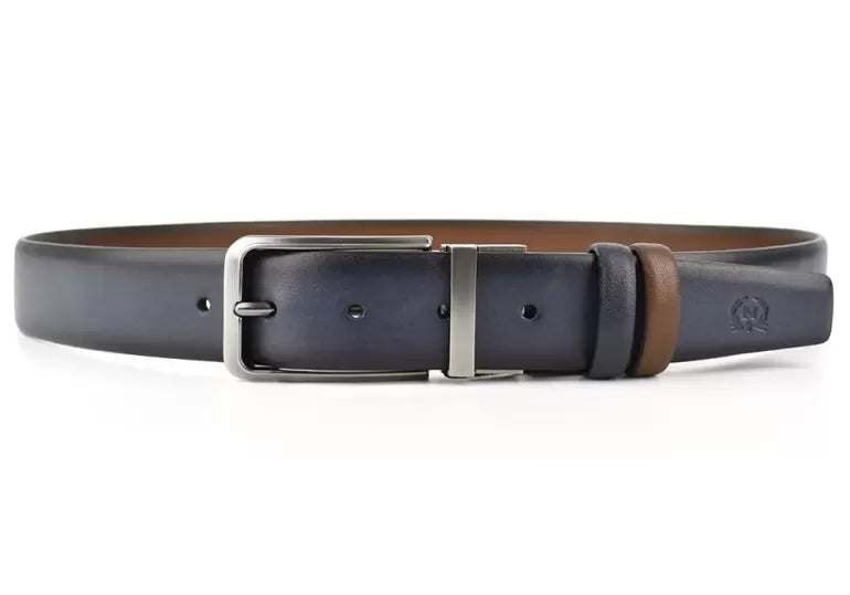 MONTE NAPOLEONE REVESIBLE LEATHER BELT