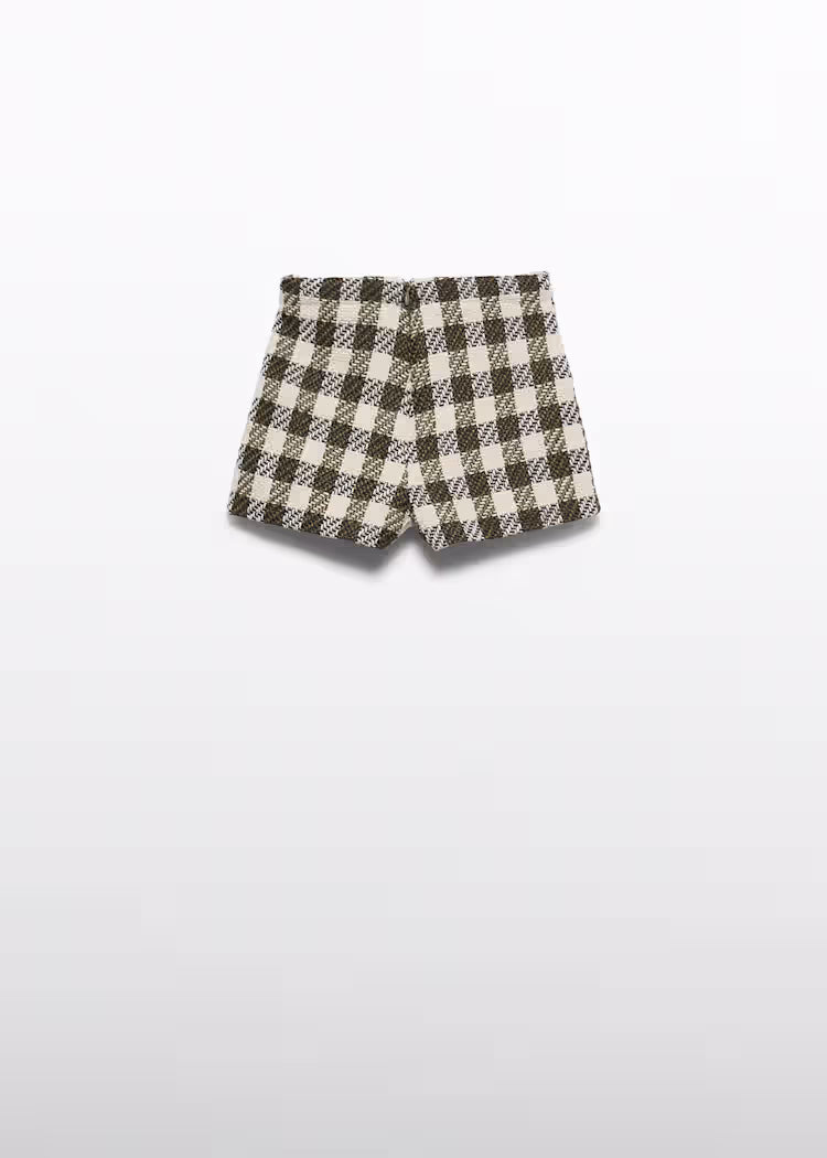 ABEL & LULA GIRLS GINGHAM SHORTS