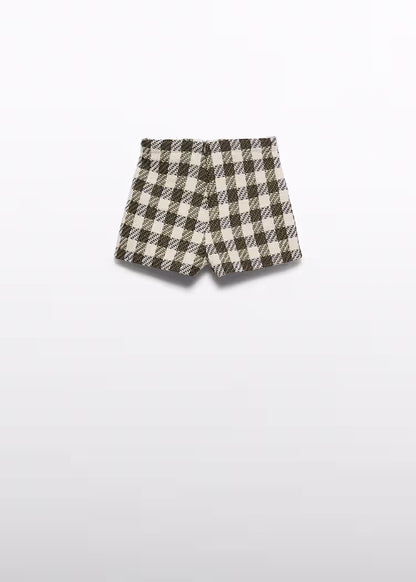 ABEL & LULA GIRLS GINGHAM SHORTS