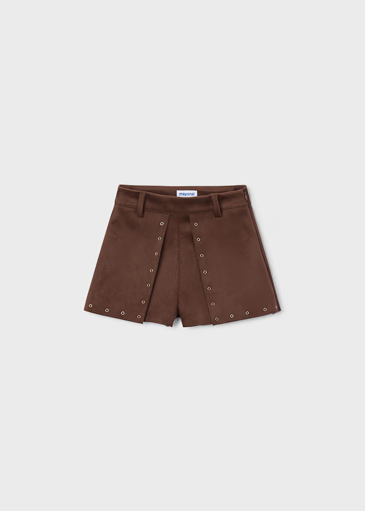 MAYORAL GIRLS SOFT SUEDE SKORT