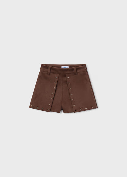 MAYORAL GIRLS SOFT SUEDE SKORT