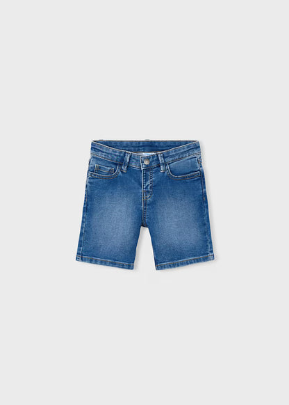 _MAYORAL 5 POCKETS SOFT DENIM SHORTS