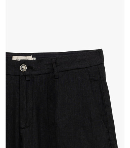 GIANNI LUPO LINEN DRAWSTRING BERMUDA