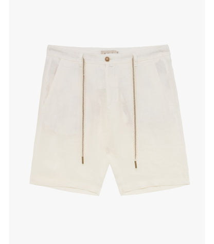 GIANNI LUPO LINEN DRAWSTRING BERMUDA