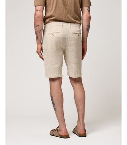 GIANNI LUPO LINEN DRAWSTRING BERMUDA