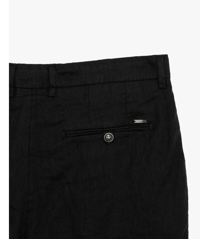 GIANNI LUPO LINEN DRAWSTRING BERMUDA