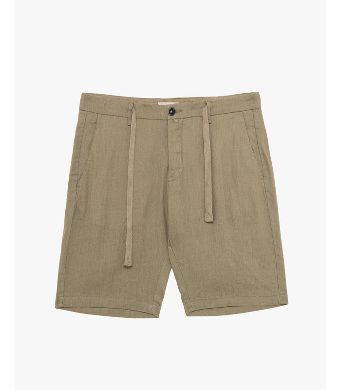 GIANNI LUPO LINEN DRAWSTRING BERMUDA