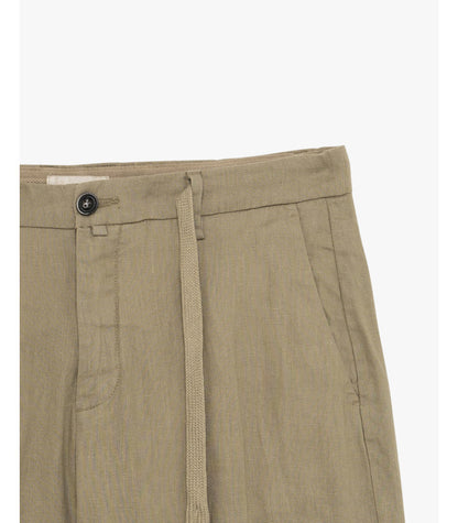 GIANNI LUPO LINEN DRAWSTRING BERMUDA