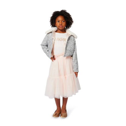 BILLIEBLUSH GIRLS MAGIC LOGO T SHIRT