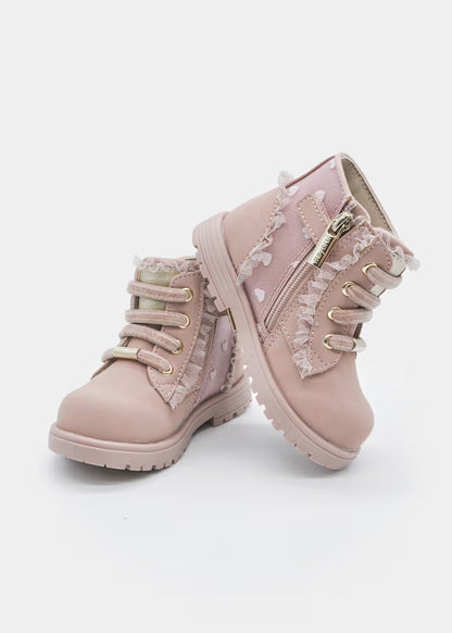 MAYORAL GIRLS PEPLUM BIKER BOOTS