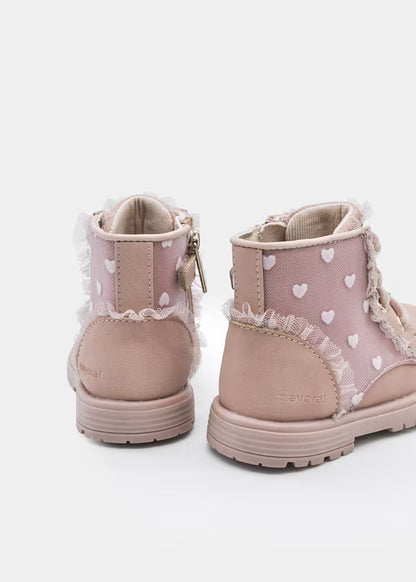 MAYORAL GIRLS PEPLUM BIKER BOOTS