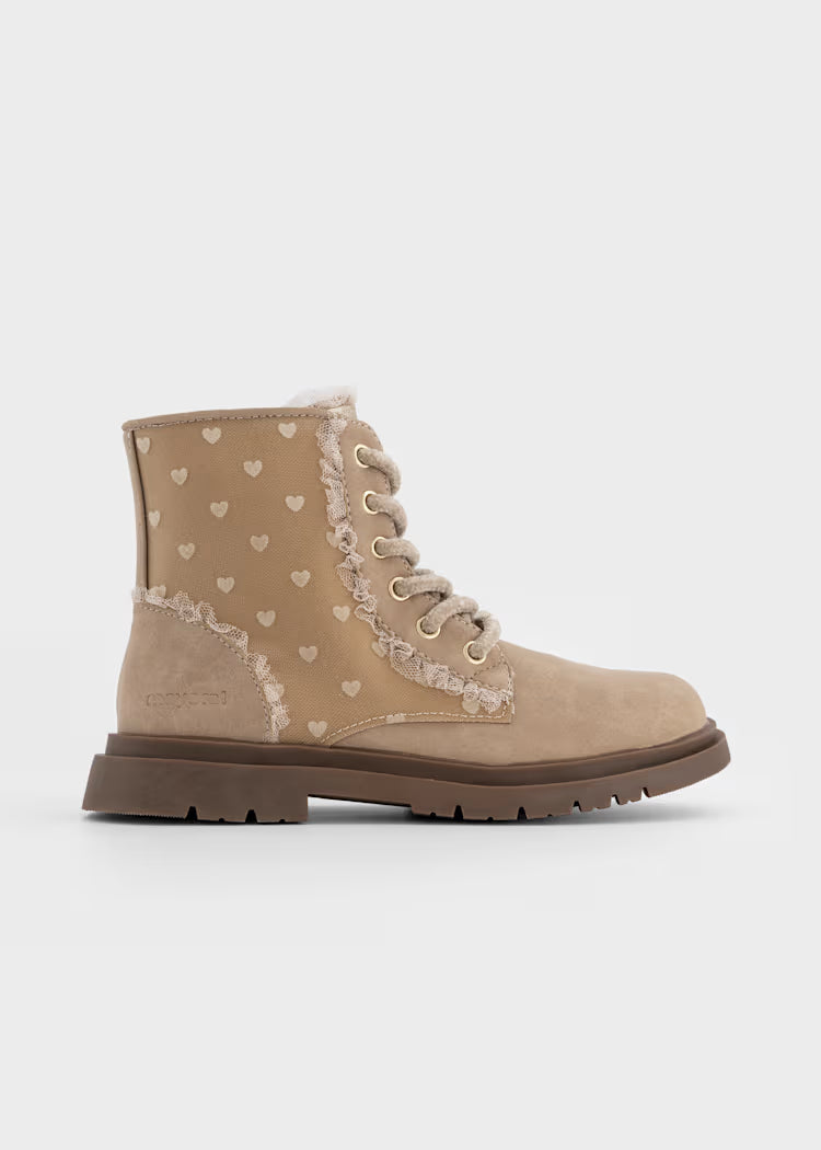 MAYORAL GIRLS PEPLUM BIKER BOOTS