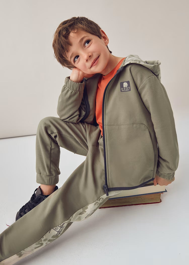 MAYORAL BOYS 2 TROUSER PRINTED TRACKSUIT SET