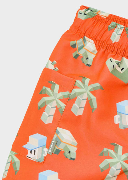 _MAYORAL PRINTED SWIMSHORTS