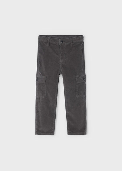 MAYORAL BOYS KNITTED CORDUROY CARGO PANTS