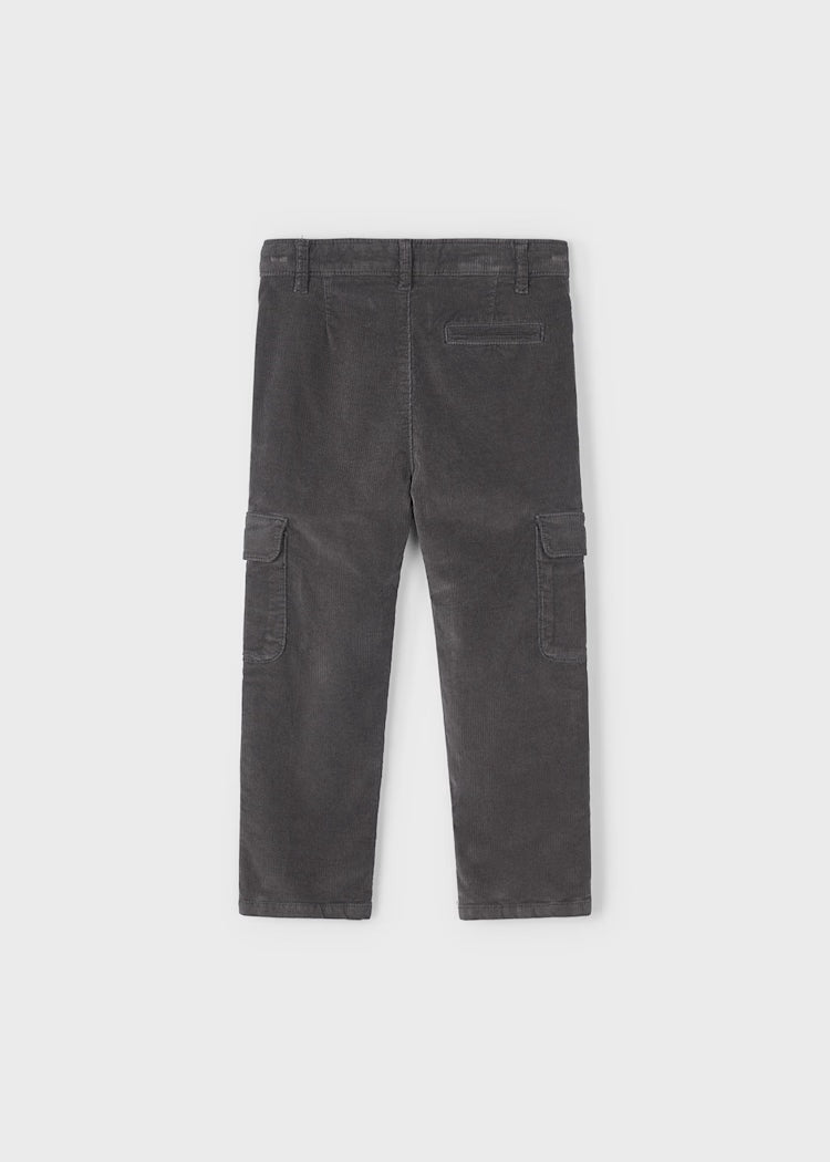 MAYORAL BOYS KNITTED CORDUROY CARGO PANTS