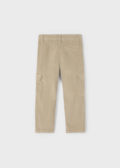 MAYORAL BOYS KNITTED CORDUROY CARGO PANTS