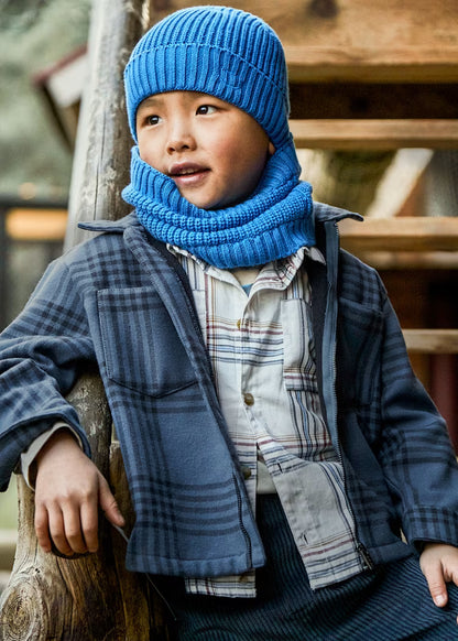 MAYORAL BOYS CHECK JACKET