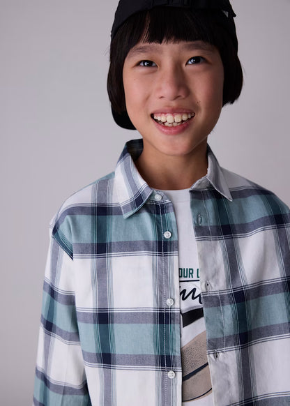 MAYORAL CHECK OVERSHIRT