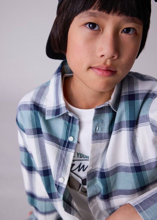 MAYORAL CHECK OVERSHIRT