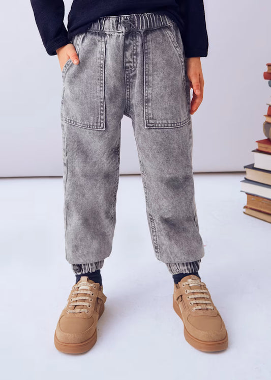 MAYORAL BOYS DENIM PARACHUTE TROUSER