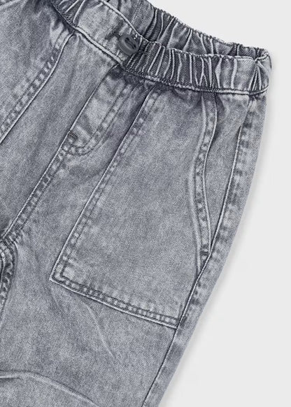 MAYORAL BOYS DENIM PARACHUTE TROUSER