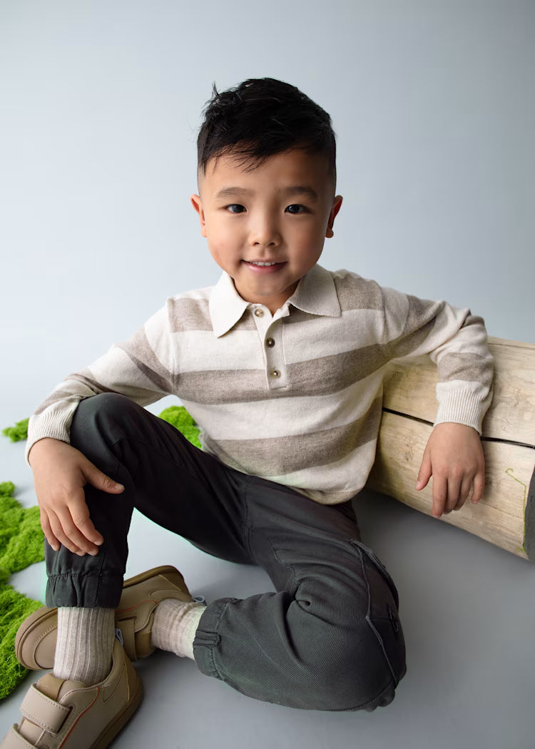 MAYORAL BOYS KNITTED POLO SHIRT