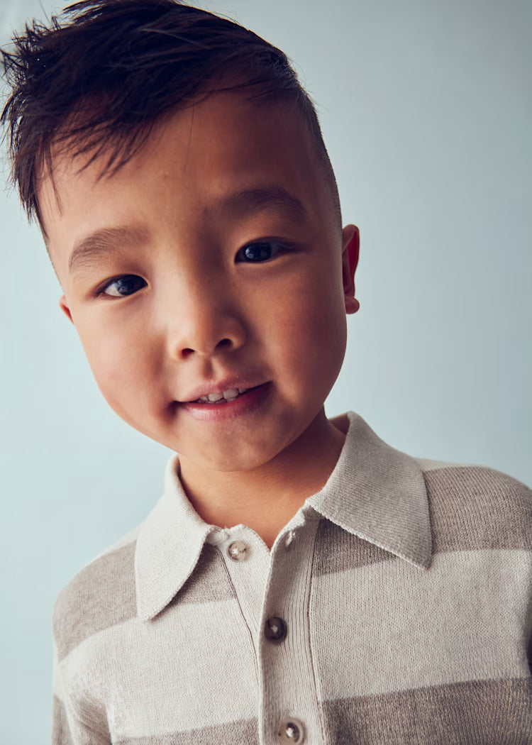 MAYORAL BOYS KNITTED POLO SHIRT