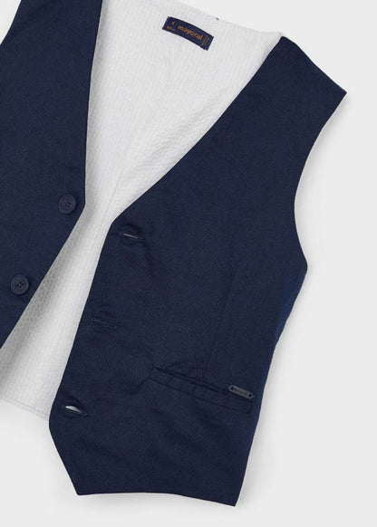 MAYORAL COTTON LINEN VEST