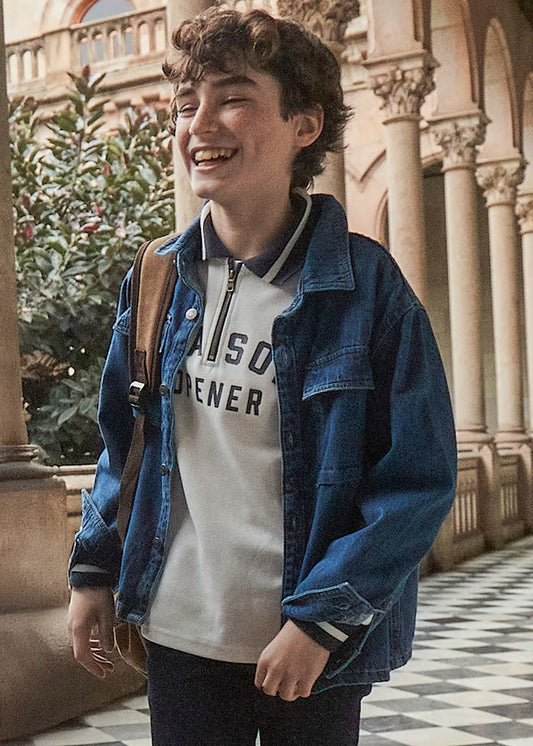 MAYORAL BOYS OVERSIZED DENIM SHIRT