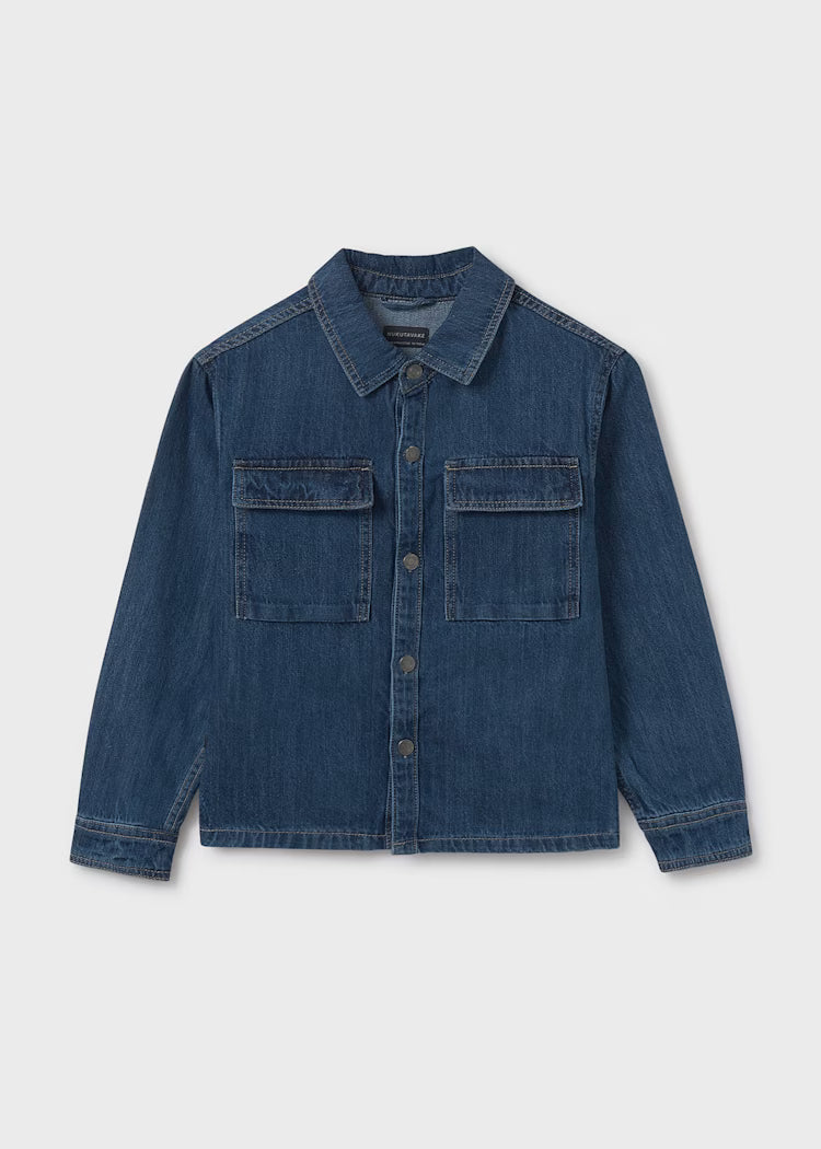 MAYORAL BOYS OVERSIZED DENIM SHIRT
