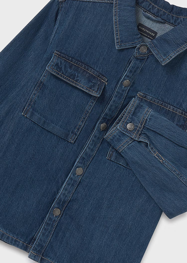 MAYORAL BOYS OVERSIZED DENIM SHIRT