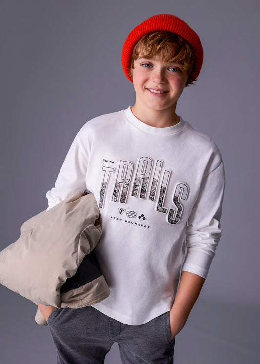 MAYORAL BOYS TRAILS PRINTED T SHIRT