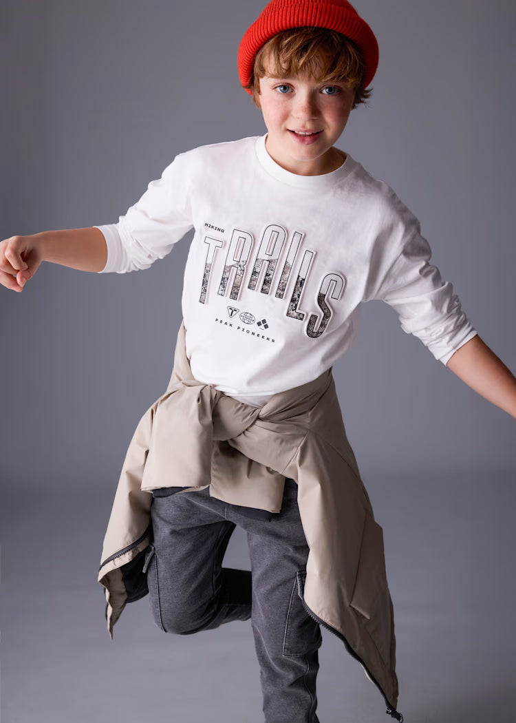 MAYORAL BOYS TRAILS PRINTED T SHIRT