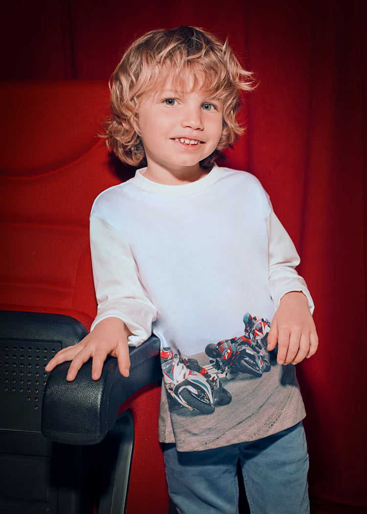 MAYORAL BOYS SCENE PRINT T SHIRT