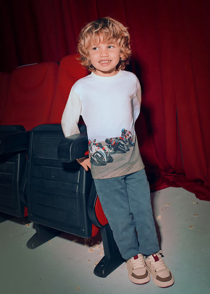 MAYORAL BOYS SCENE PRINT T SHIRT