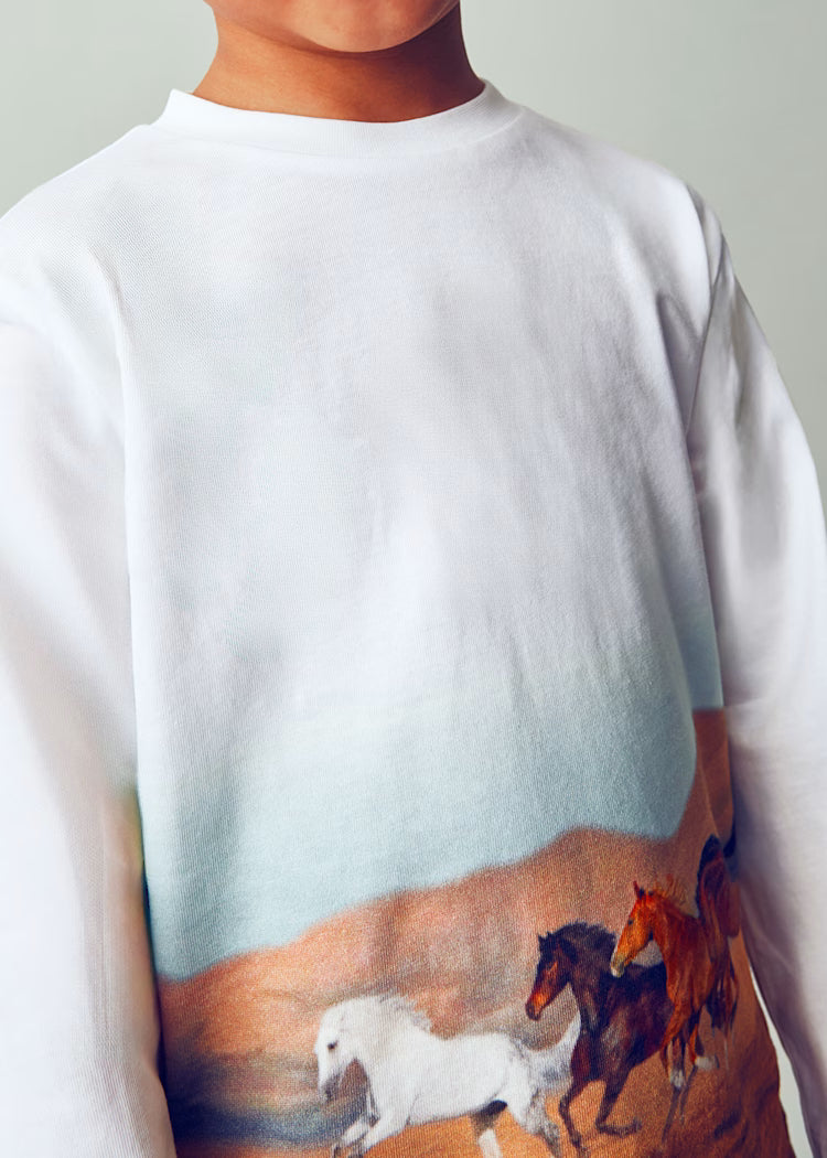 MAYORAL BOYS SCENE PRINT T SHIRT