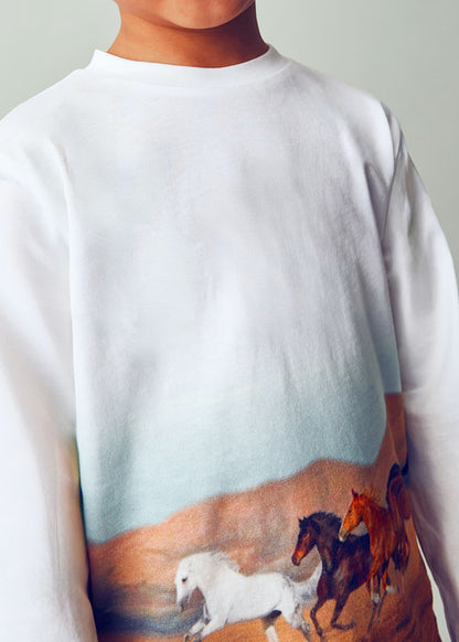 MAYORAL BOYS SCENE PRINT T SHIRT