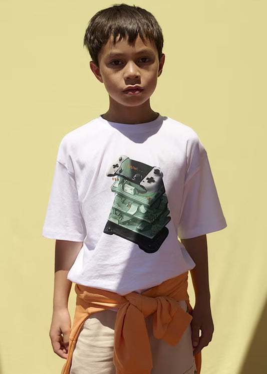 MAYORAL BOY'S SCREEN-PRINTED T-SHIRT