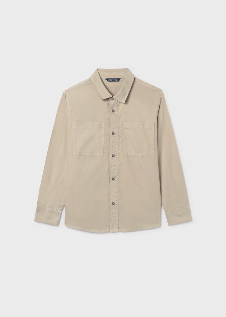 MAYORAL UTILITY BUTTON DOWN SHIRT