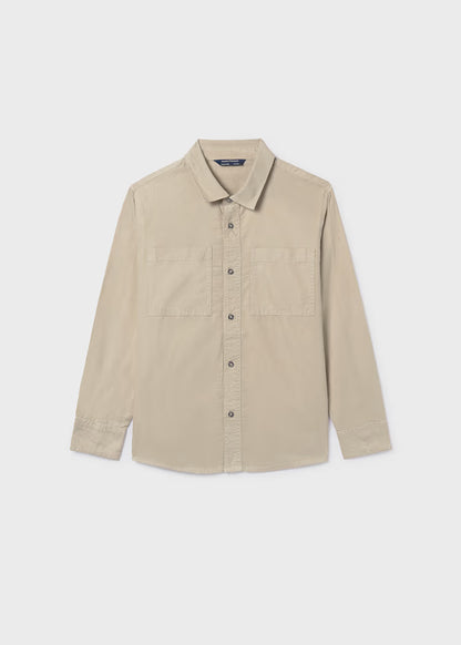 MAYORAL UTILITY BUTTON DOWN SHIRT