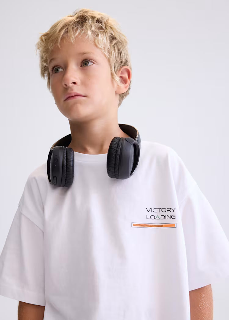 MAYORAL  BOYS' TROUSERS AND T-SHIRT SET